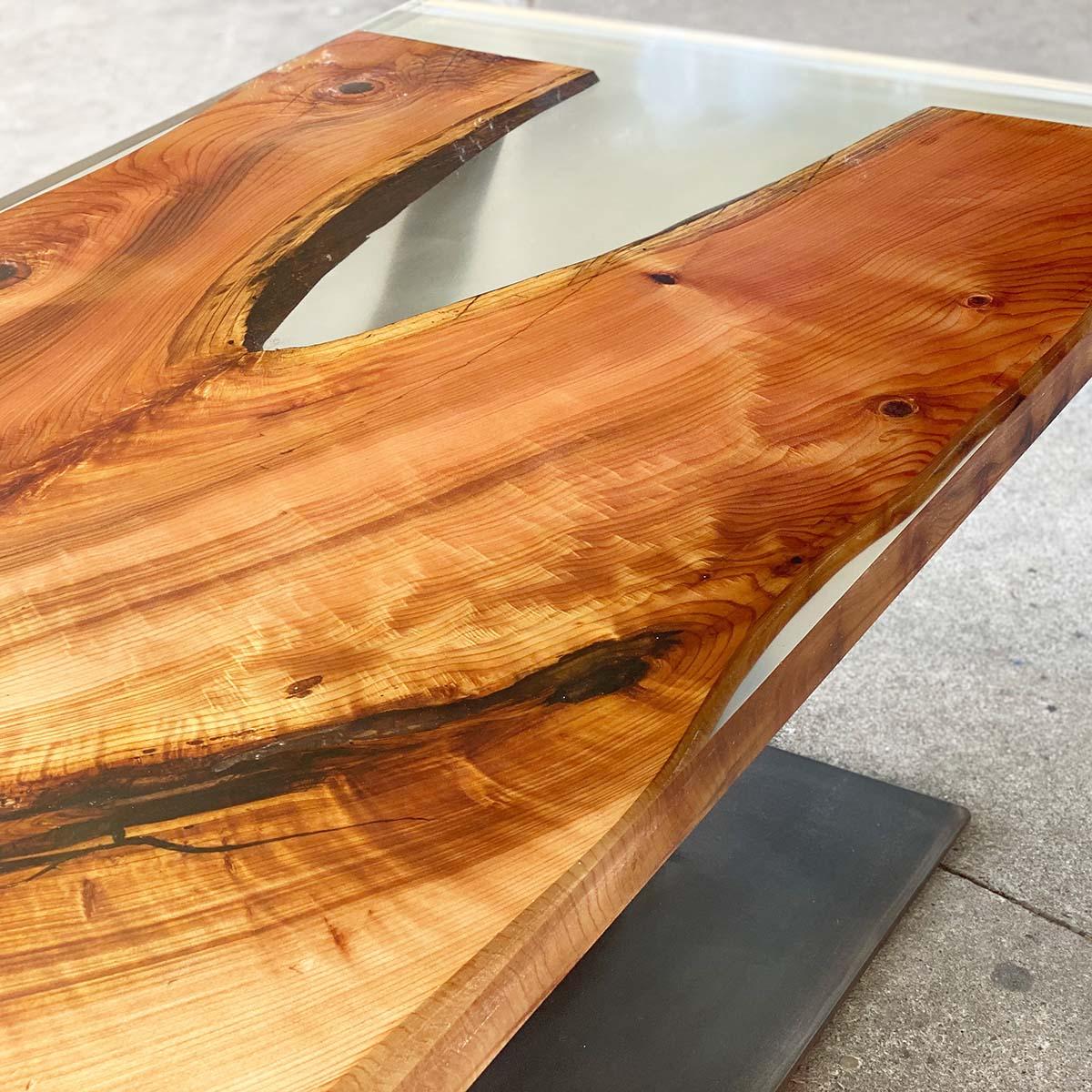 Wood Slab in Resin